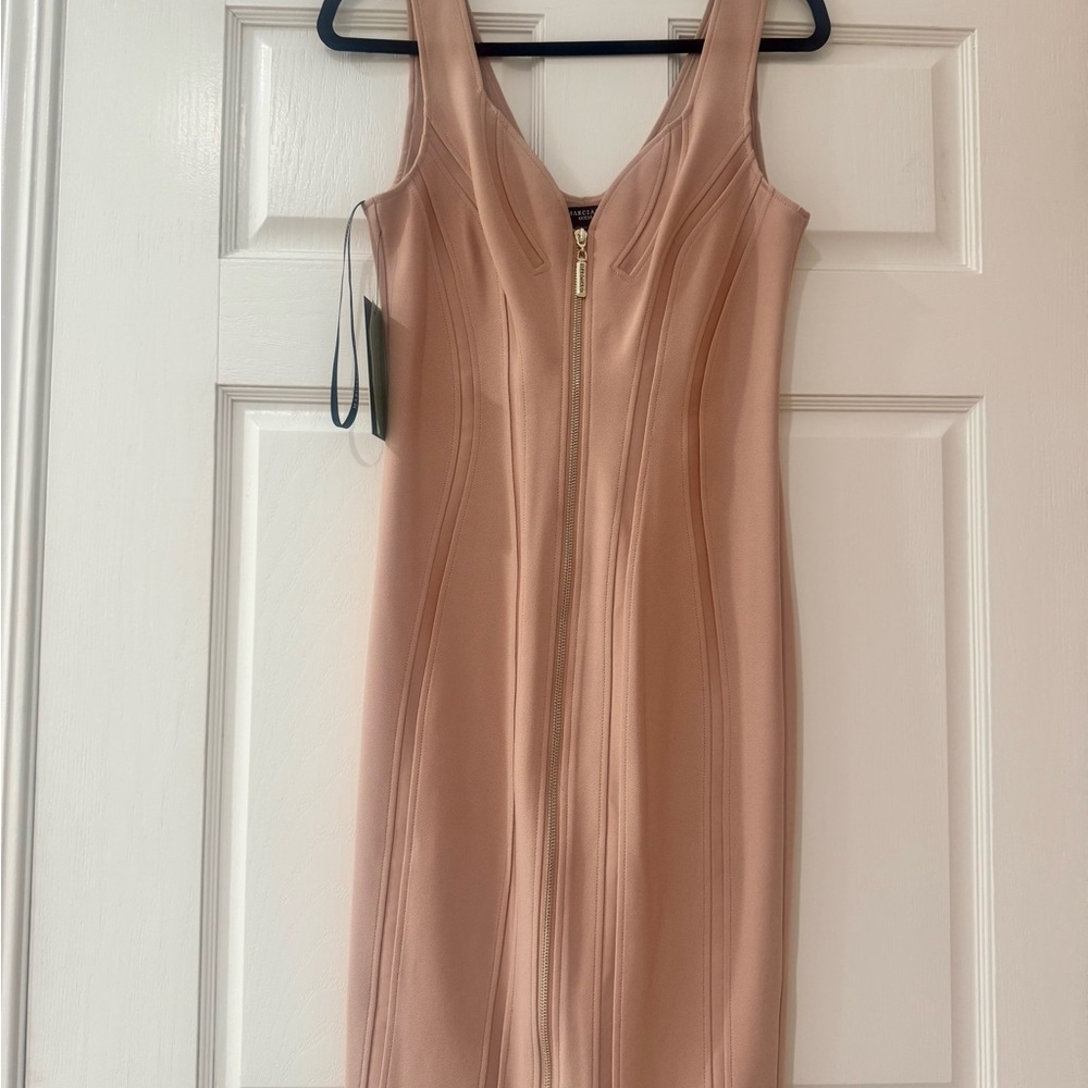 Marciano Blush Bodycon Mini Dress